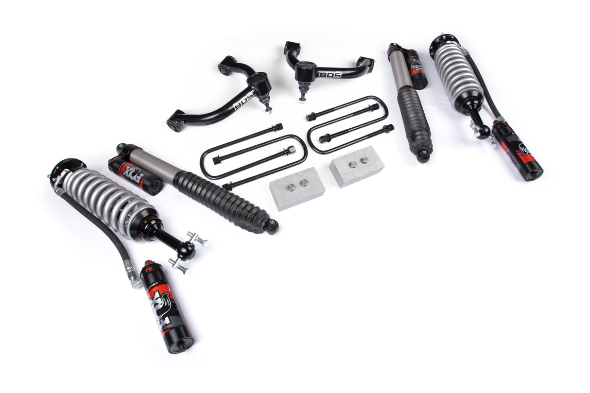 KIT DE ELEVACION DE 3" SERIE PERFORMANCE ELITE DE 2.5" PARA FORD F150 2021/2026 4X4