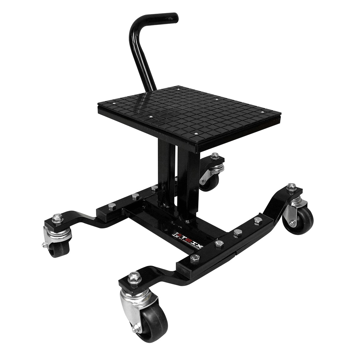 BANCO GATO PARA MOTO CON RUEDAS AJUSTABLE