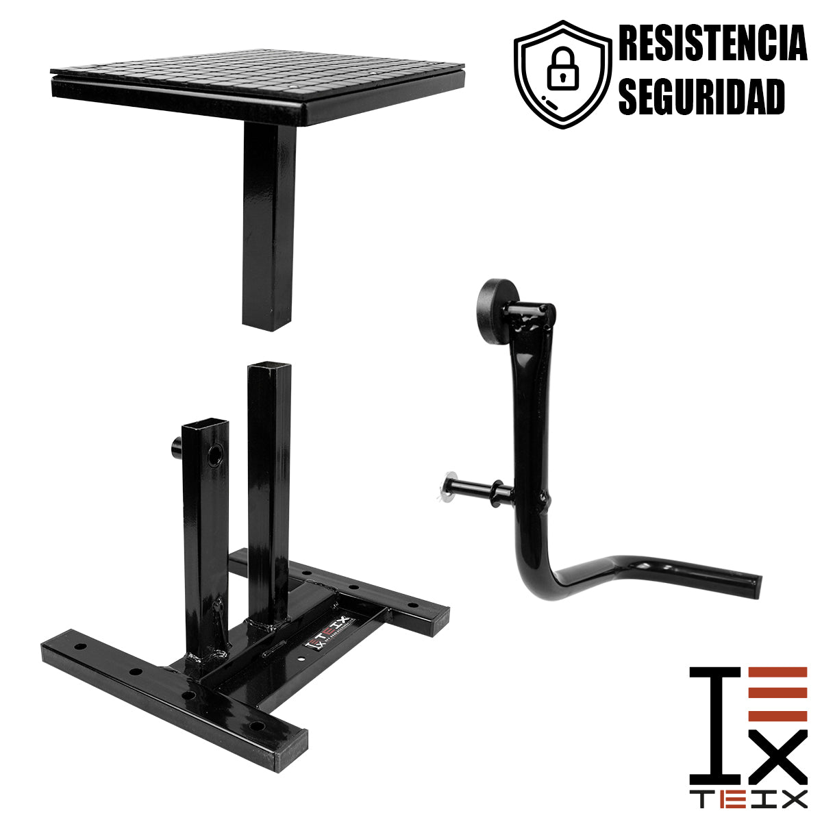 BANCO GATO PARA MOTO CON RUEDAS AJUSTABLE