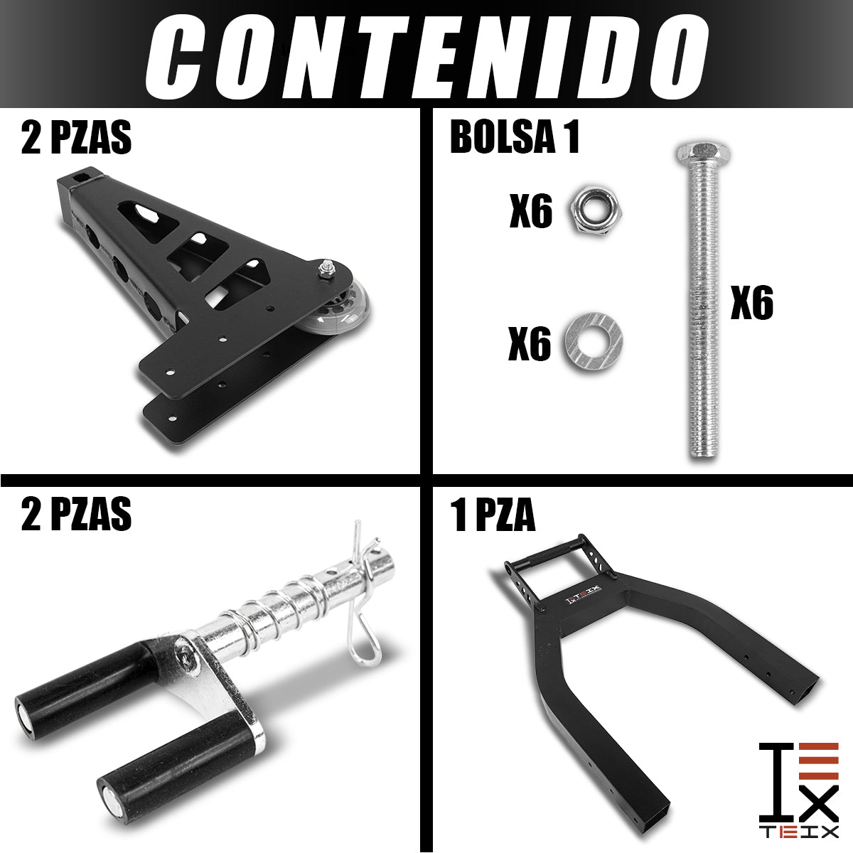 ALEACIÓN DE ALUMINIO PARADOR TRASERO PROFESIONAL SOPORTAR MOTOCICLETA NEGRO / AX4