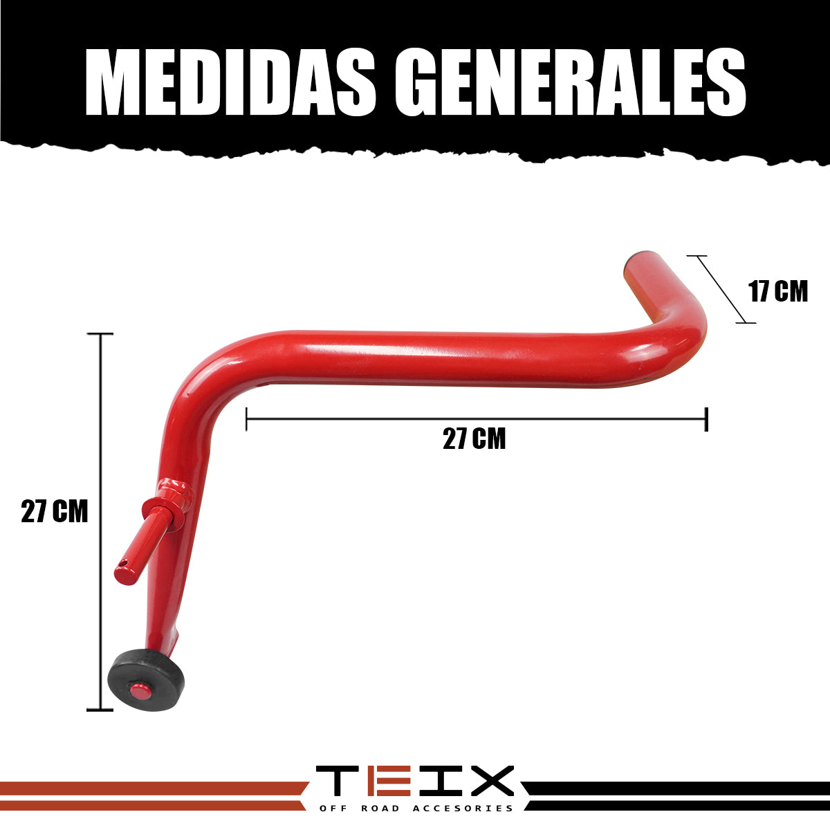 BANCO GATO MOTO MOTOCROSS ENDURO ROJO