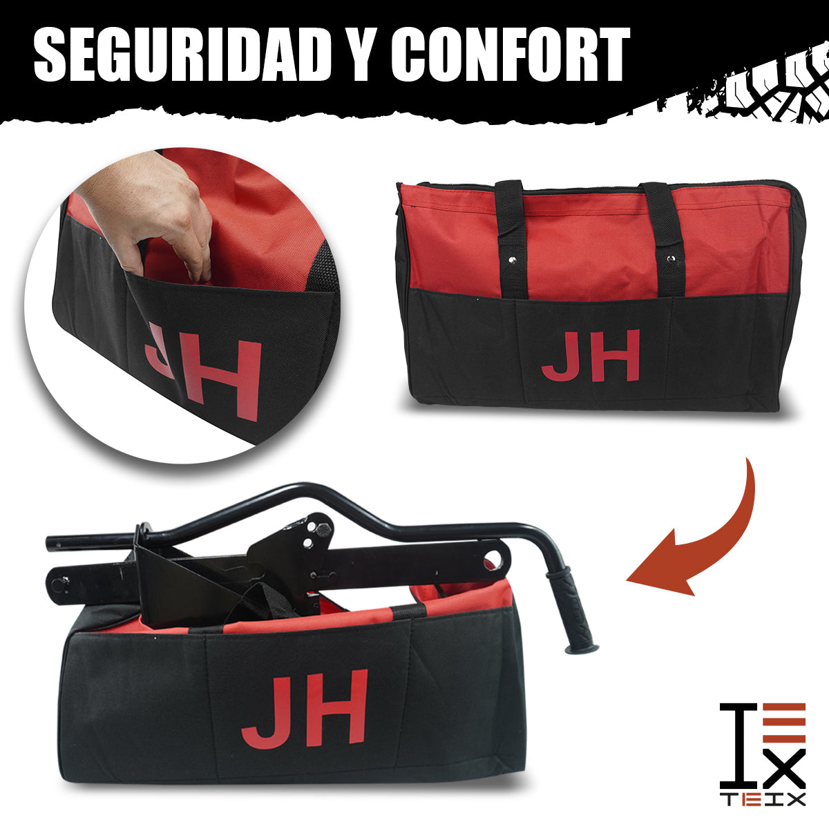 ANCLA RECUPERADORA PARA TIERRA ARENA NIEVE CON GRILLETE TEIX