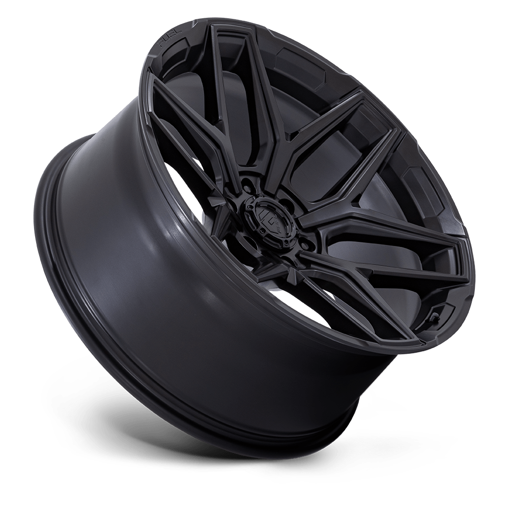RINES FUEL FC854-FLUX 18X9.0 6X139.7 ET 20 BLACKOUT CB 106.1