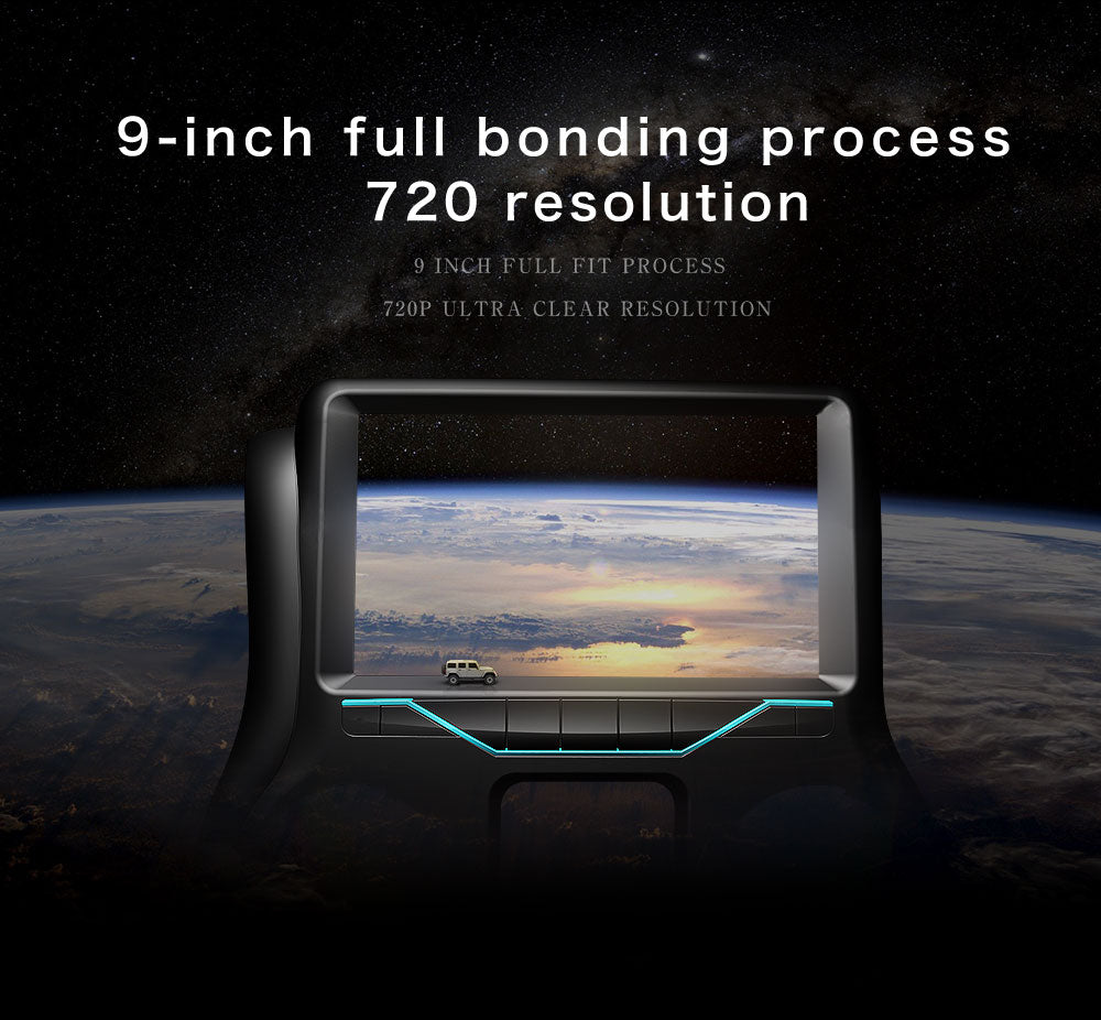 CAROBOTOR K1 RADIO MULTIMEDIA + CAMARA PARA JEEP WRANGLER JK 2011 - 2018