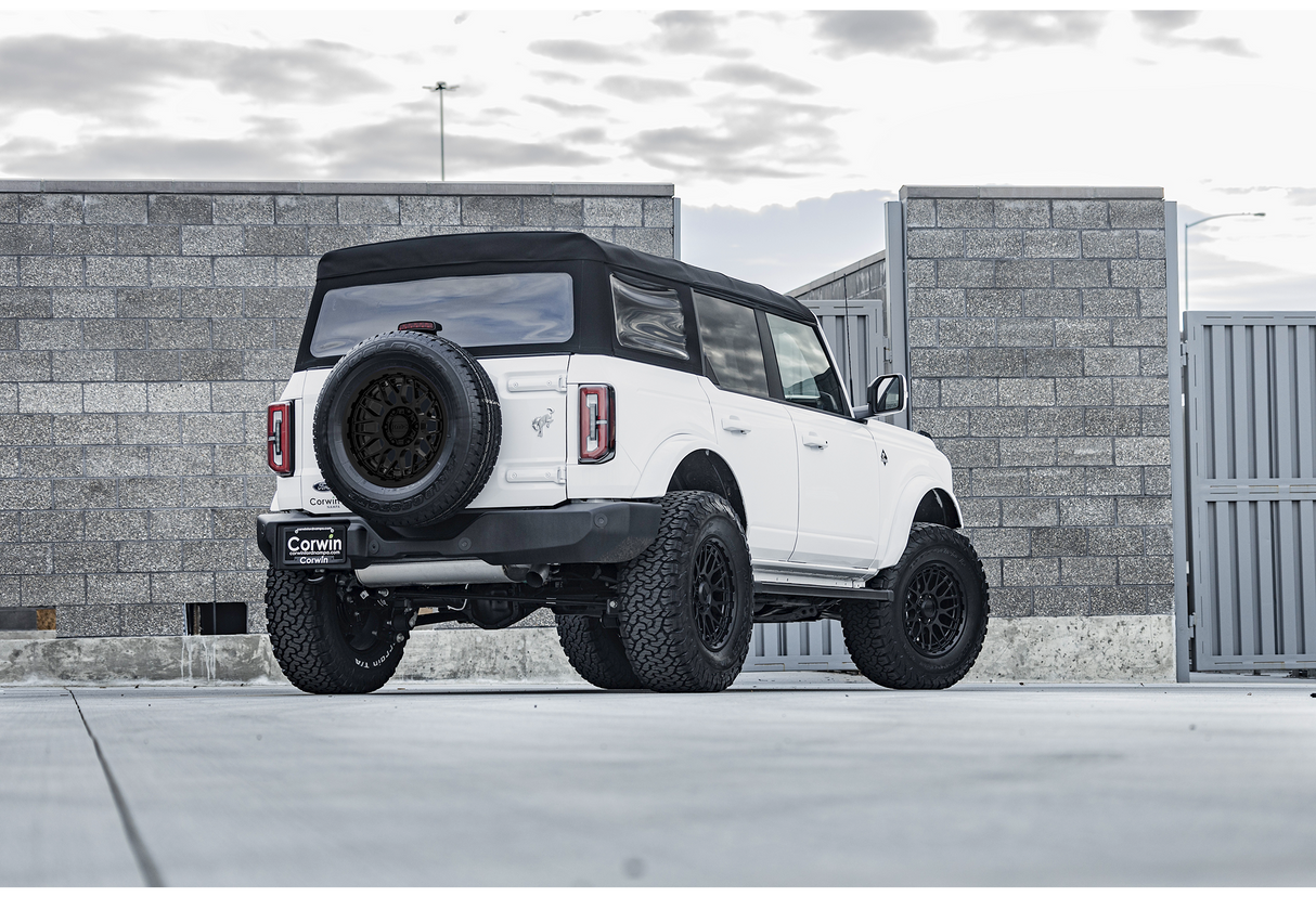 RINES KMC 17X8.5 6X139.7 CB106.1 ET0 KM722 TECHNIC SATIN BLACK