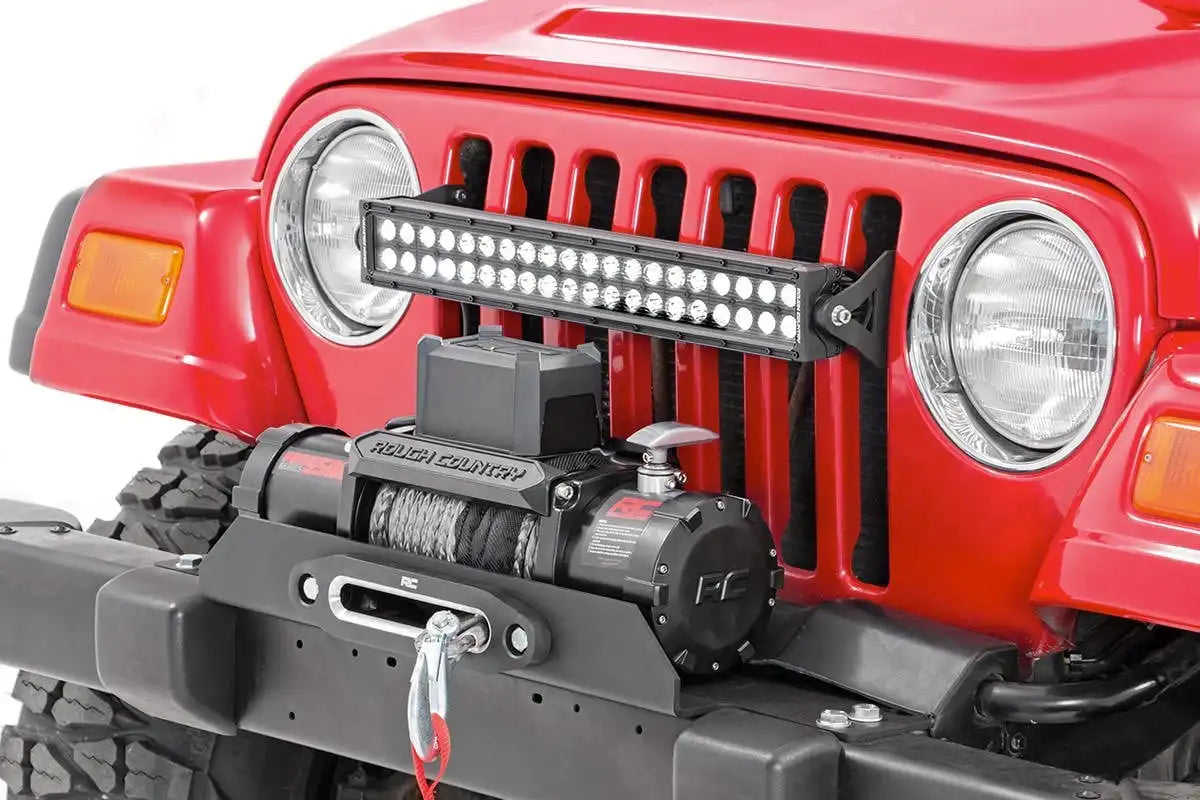 PLACA DE MONTAJE DE WICNH PARA JEEP WRANGLER TJ 4WD 1997 - 2006