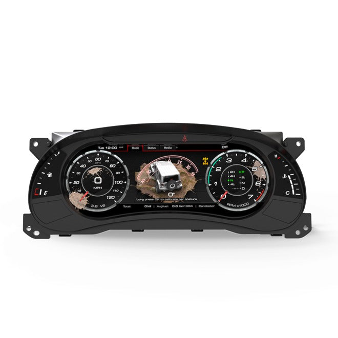 PANTALLA MULTIMEDIA TABLERO CAROBOTR PARA JEEP WRANGLER JK 2007 - 2017
