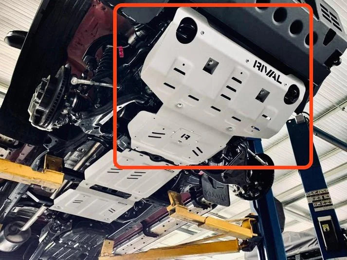 SKID PLATE DE ALUMINIO RIVAL PARA TACOMA HILUX 2015
