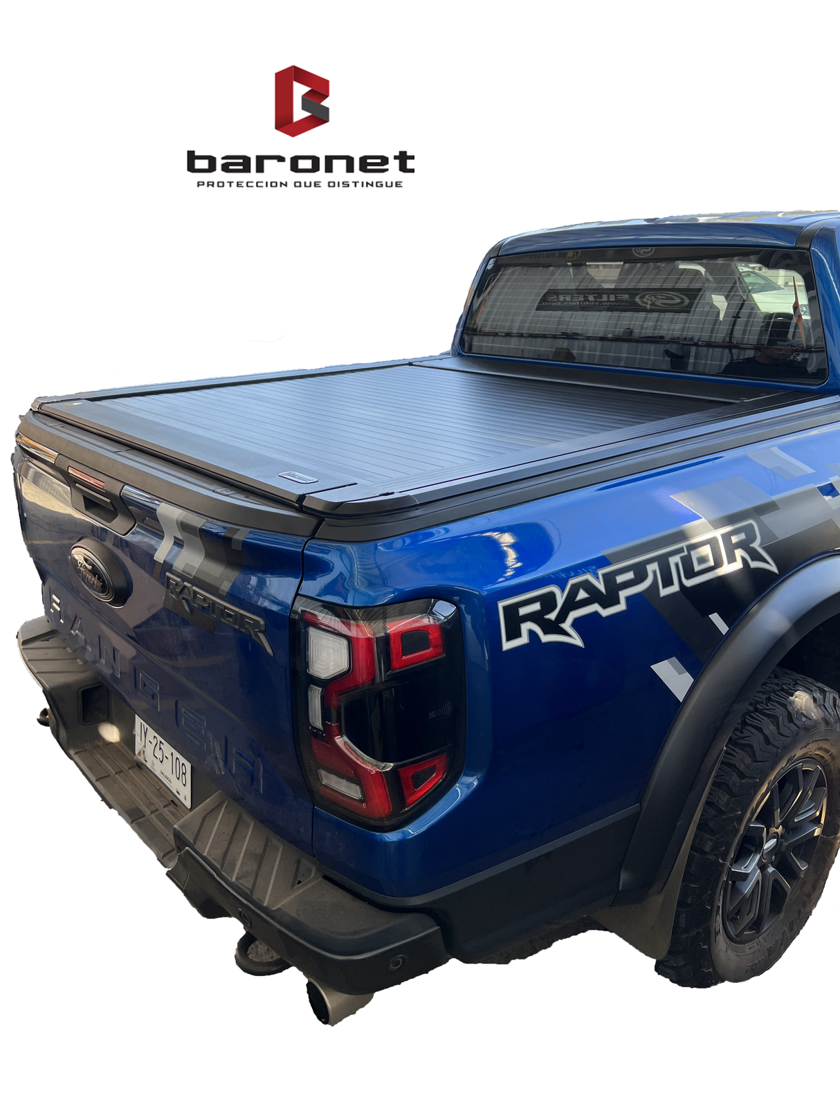TAPA ELÉCTRICA BARONET PARA FORD F150 CABINA SENCILLA 2015 - 2024