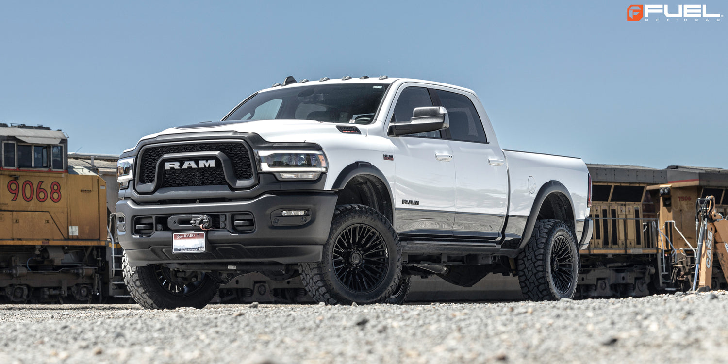 RINES FUEL 17X9 6X139.7 CB106.1 ET1 D847 BLACKOUT