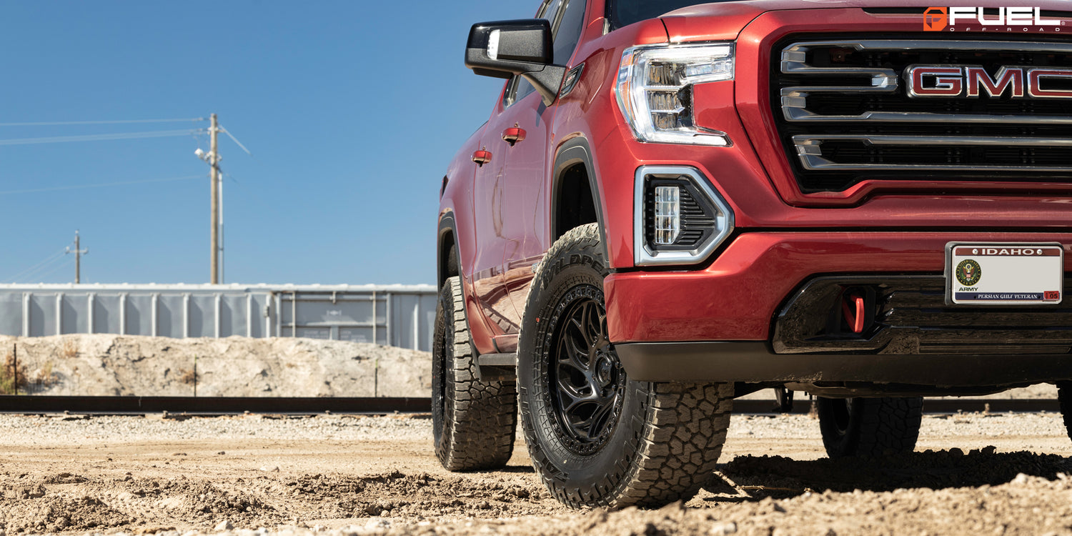 RINES FUEL 17X9 6X139.7 CB106.1 ET-12 D852 BLACKOUT