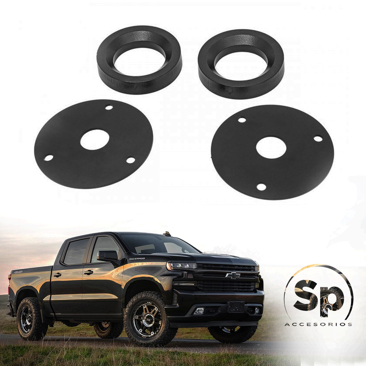 KIT DE NIVELACIÓN 1,5 PULG TRAILBOSS SILVERADO 2019 A 2024