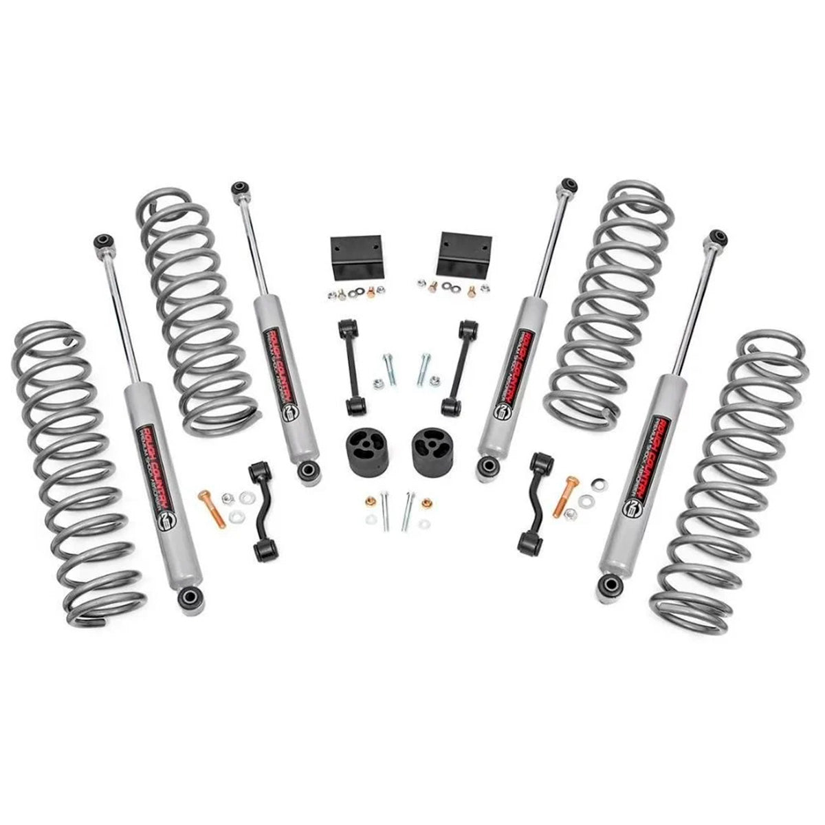 KIT DE ELEVACIÓN 2.5IN ROUGH COUNTRY PARA JEEP WRANGLER JL 2018 - 2023