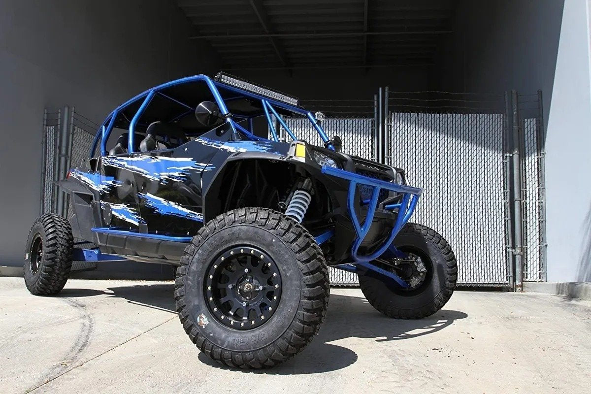 RINES METHOD 15X7 4X136 CB106 MR401 UTV BEADLOCK MATTE BLACK