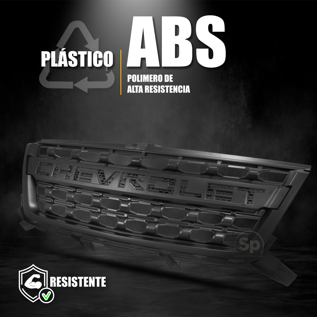 PARRILLA TIPO ZR2 PARA CHEVROLET COLORADO 2016 - 2018