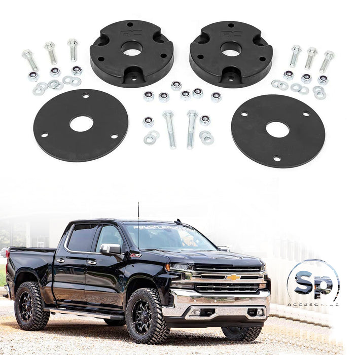 KIT DE NIVELACIÓN ELEVACIÓN DE 2 PULGADAS PARA CHEVROLET SILVERADO CHEYENNE GMC SIERRA 1500 2019-2021