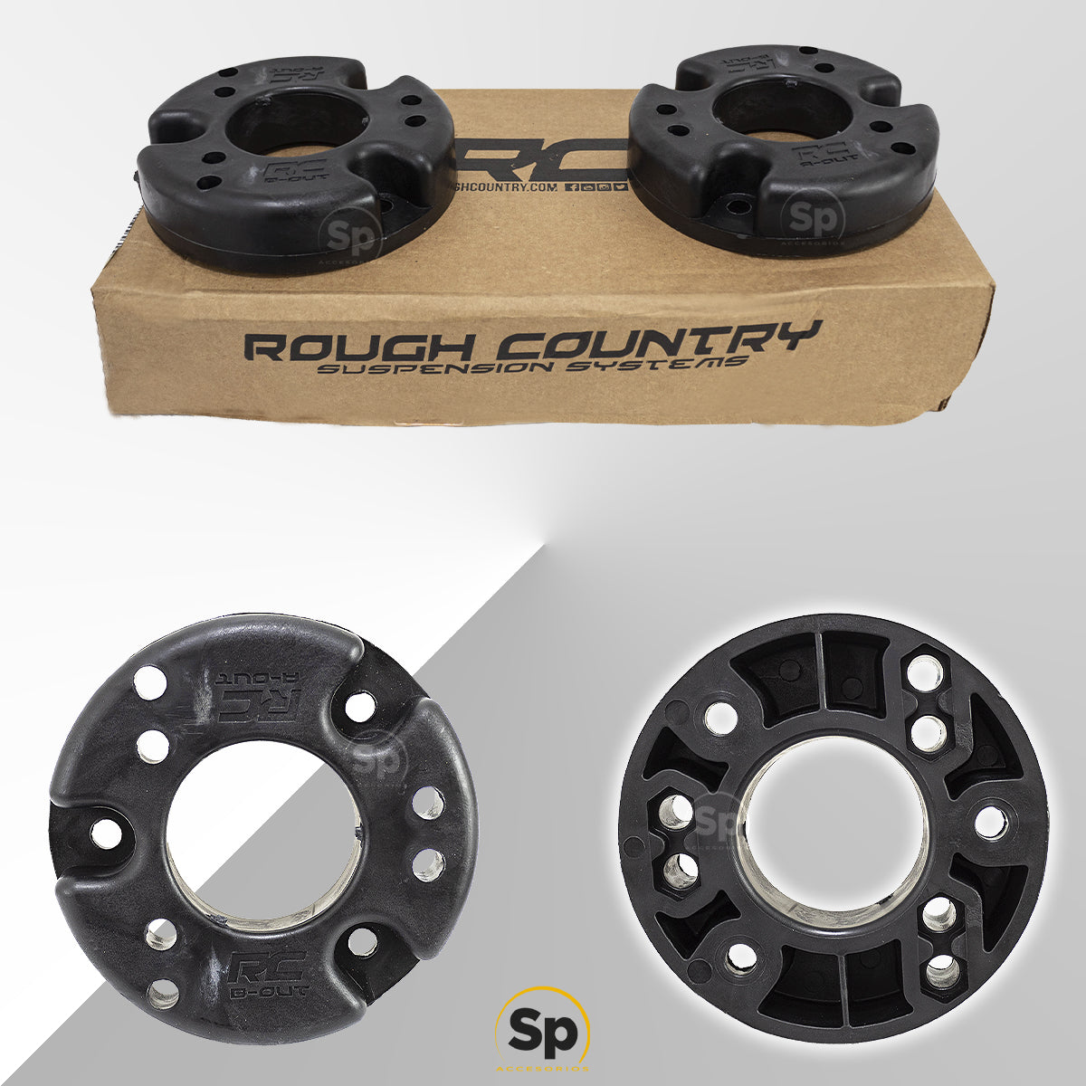 KIT DE NIVELACIÓN DE 2” MOLDEADO PARA FORD F-150 2WD/4WD 2009 - 2021