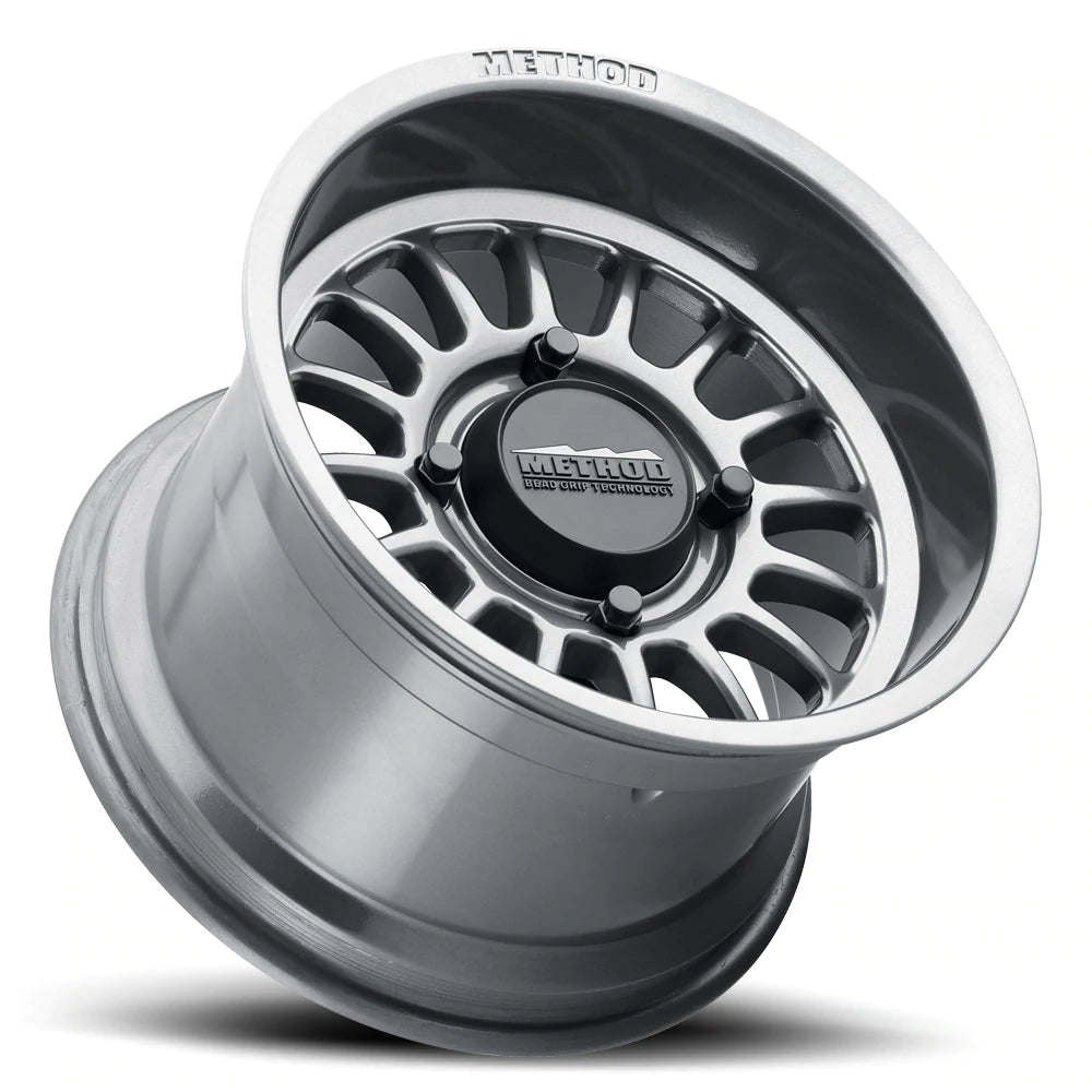 RINES METHOD MR411 15X7 4X136 CB106.25 ET4+3 / +13 GLOSS TITANIUM