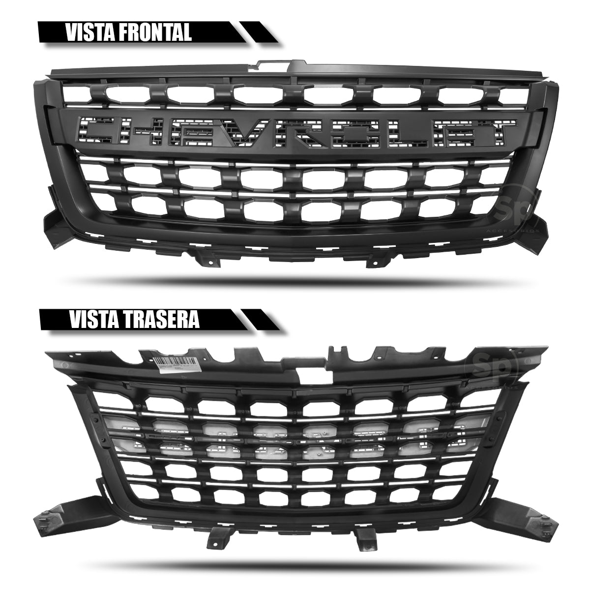 PARRILLA TIPO ZR2 PARA CHEVROLET COLORADO 2016 - 2018