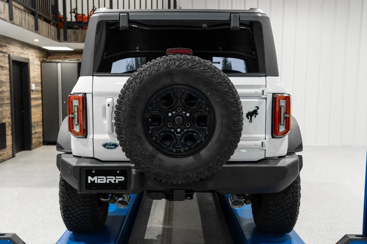 ESCAPE CATBACK 3IN DUAL MBRP DEPORTIVO PARA FORD BRONCO 2021 - 2022