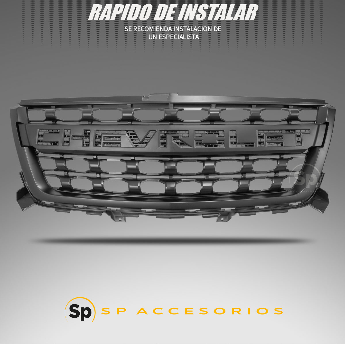 PARRILLA TIPO ZR2 PARA CHEVROLET COLORADO 2016 - 2018