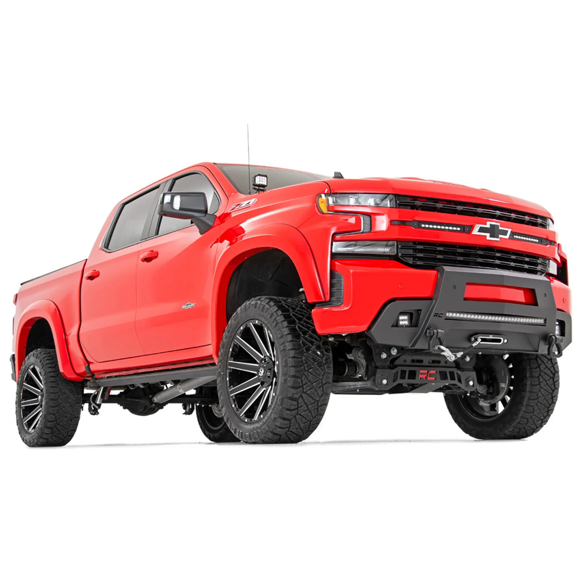 DEFENSA BUMPER WINCH ROUGH COUNTRY CHEVROLET SILVERADO 2019 A 2022