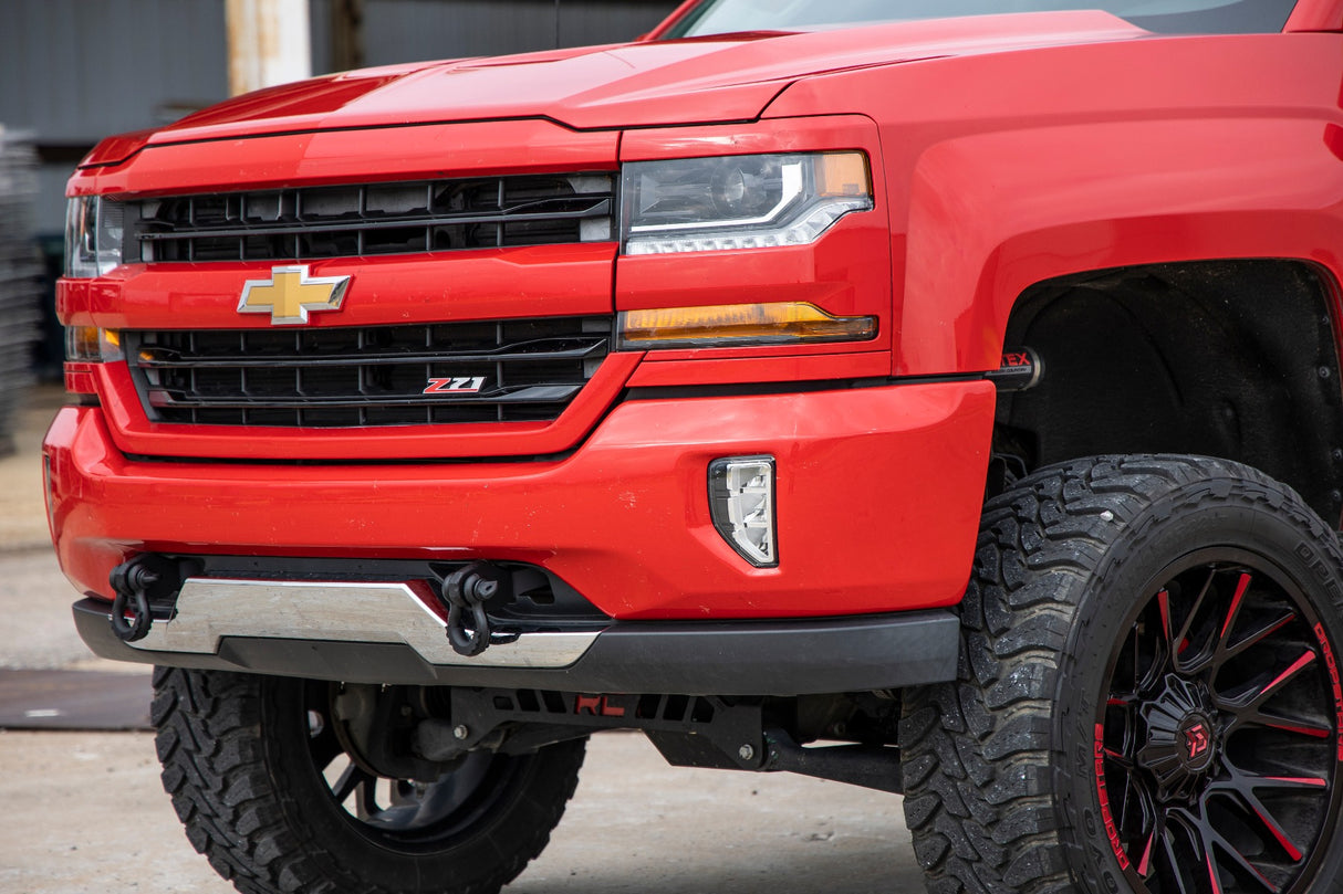 SOPORTES DE GANCHO DE REMOLQUE CHEVY SILVERADO 1500 2019 A 2021