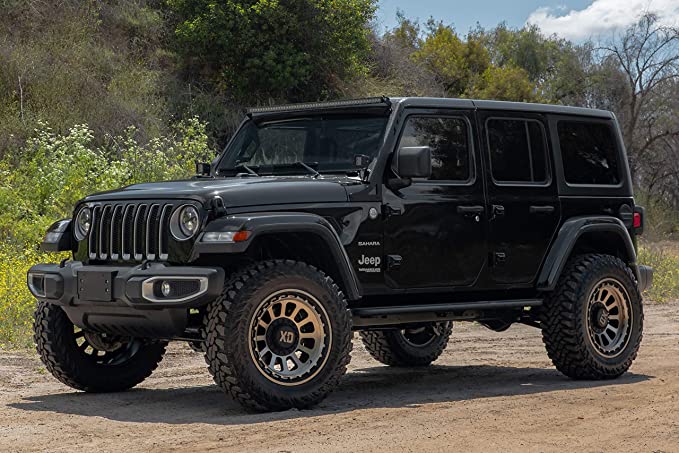 RINES KMC 17X9 6X135 / 139.7 CB106.1 XD856 OMEGA SATIN BLACK W/ BRONZE TINT