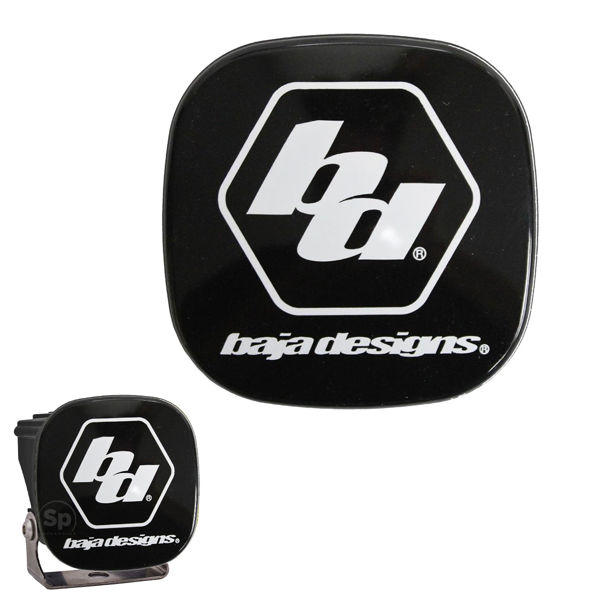 MICA PROTECTORA BAJA DESIGNS ROCK GUARD BLACK POLVO NIEBLA