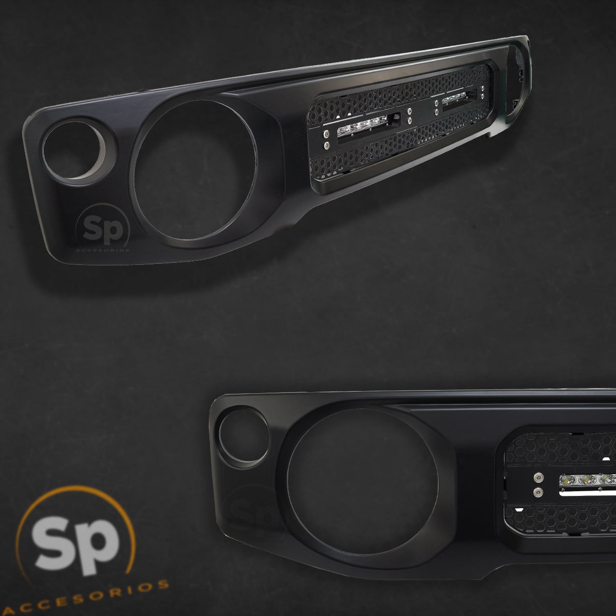 PARRILLA CON BARRA LED OFF ROAD PARA SUZUKI JIMNY 2020 - 2024