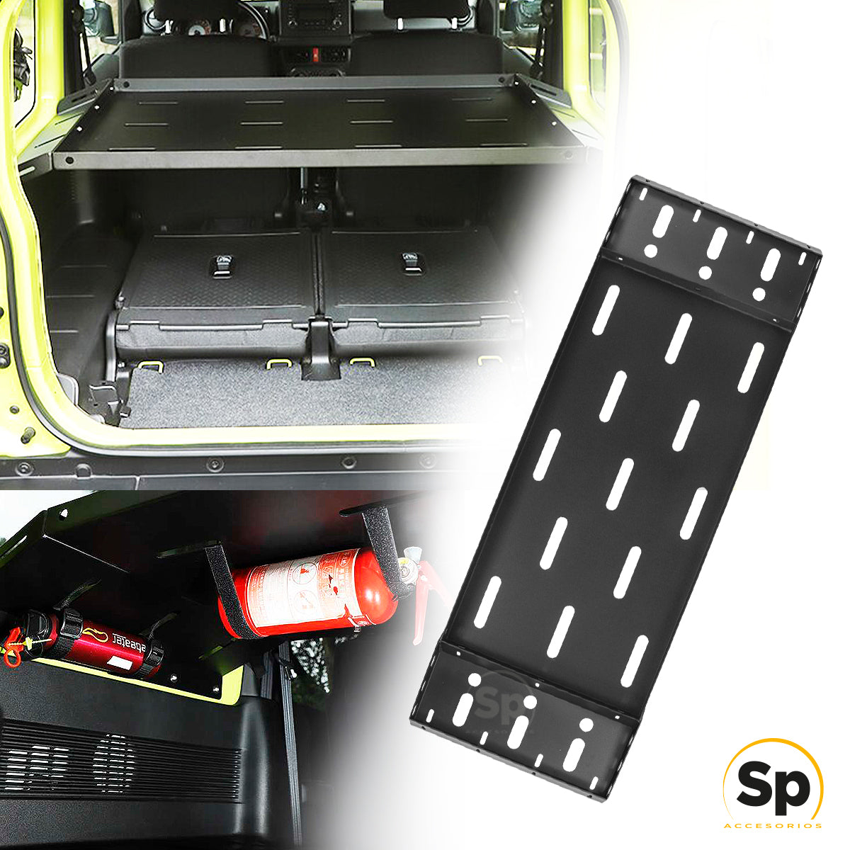 BASTIDOR RACK SOPORTE TRASERO CAJUELA PARA SUZUKI JIMNY 2020