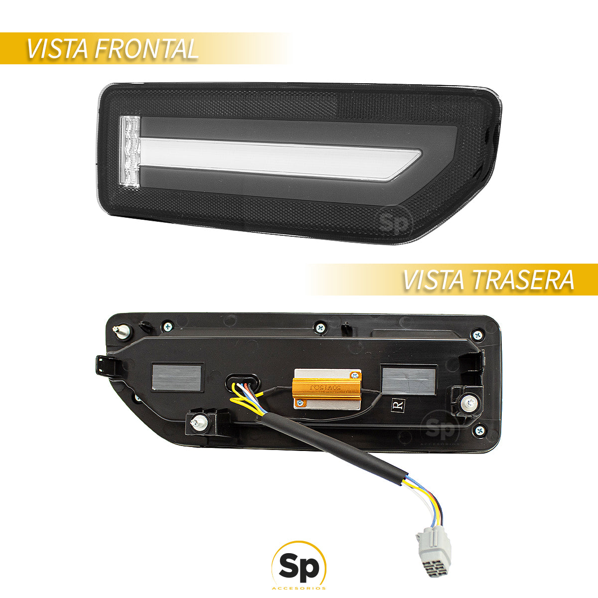 CALAVERAS PLUG&PLAY LED DRL OFF ROAD PARA SUZUKI JIMNY 2021 - 2024