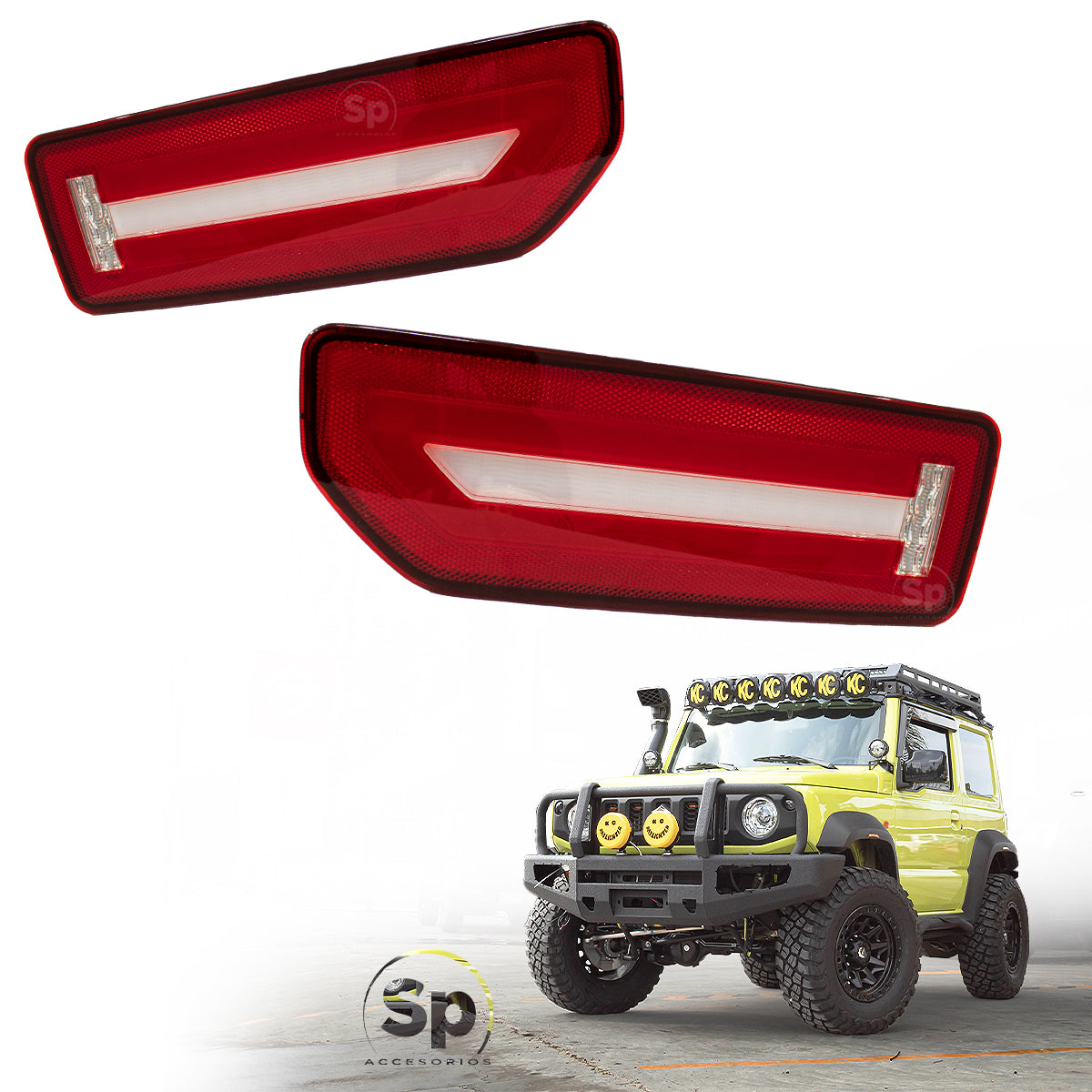 CALAVERAS TIPO 2 PLUG&PLAY LED DRL PARA SUZUKI JIMNY 2021 - 2024