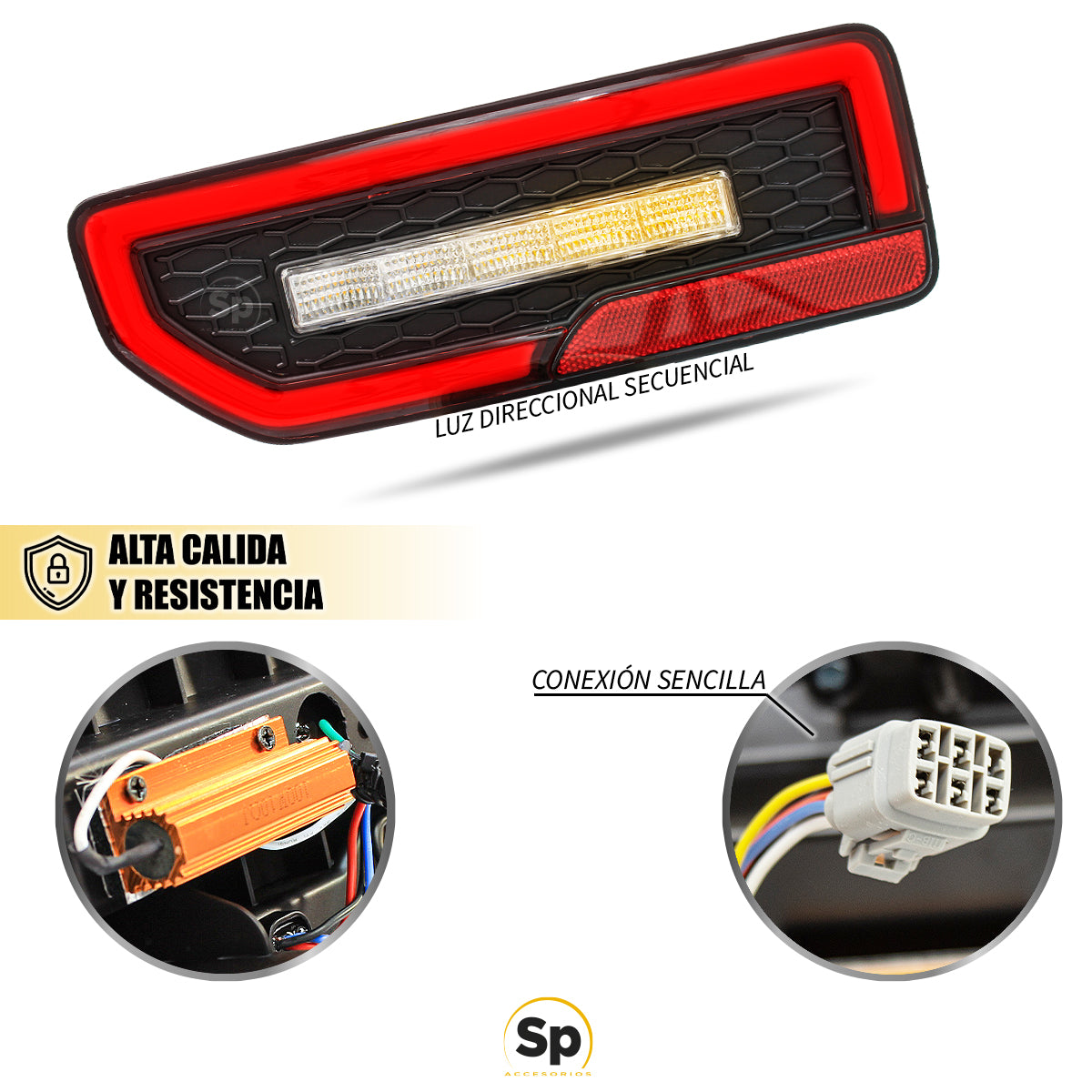 CALAVERAS PLUG&PLAY LED DRL 4x4 PARA SUZUKI JIMNY 2020 A 2024
