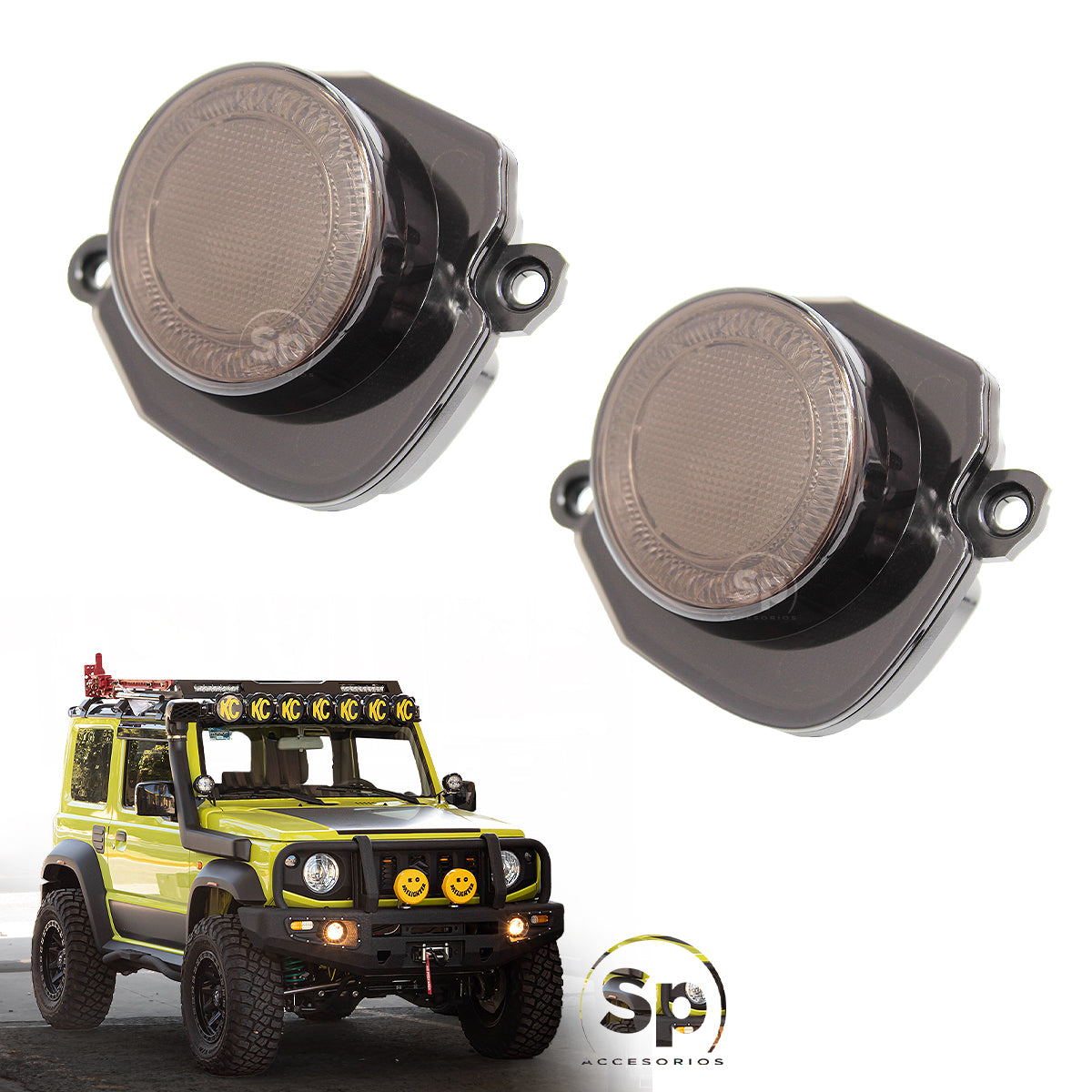 CUARTOS NIEBLA DIRECCIONAL 4X4 PARA SUZUKI JIMNY 2021 - 2024