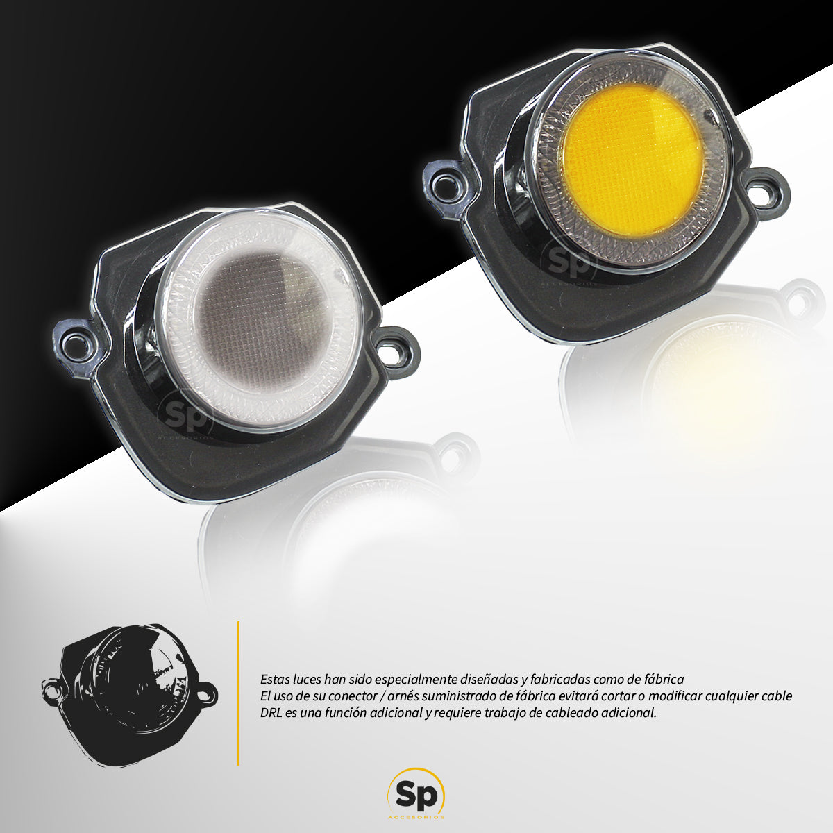 CUARTOS NIEBLA DIRECCIONAL 4X4 PARA SUZUKI JIMNY 2021 - 2024