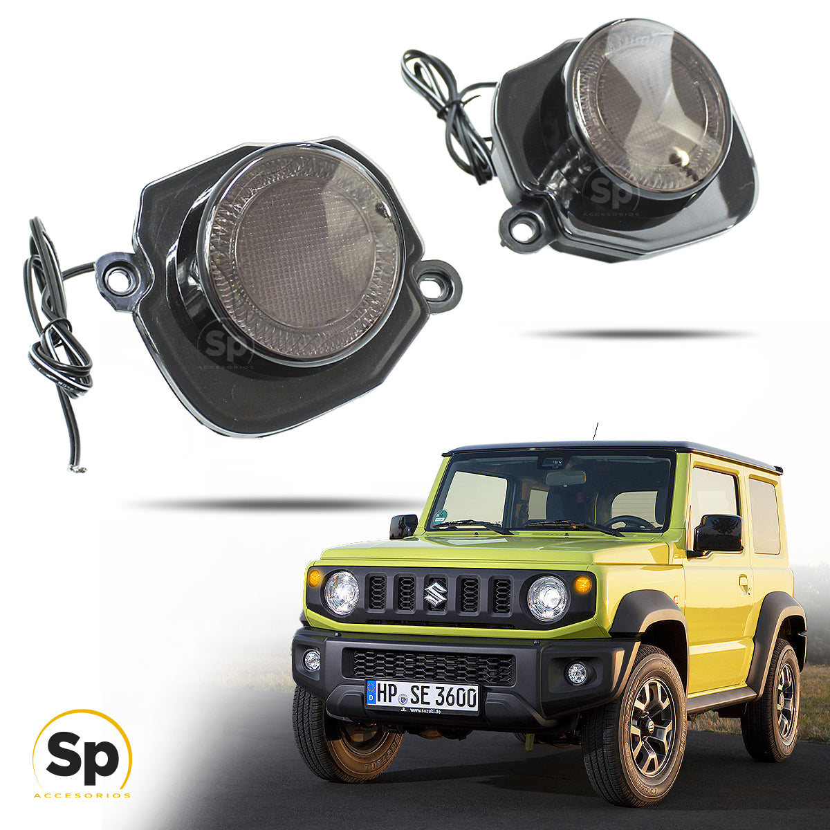 CUARTOS NIEBLA DIRECCIONAL 4X4 PARA SUZUKI JIMNY 2021 - 2024