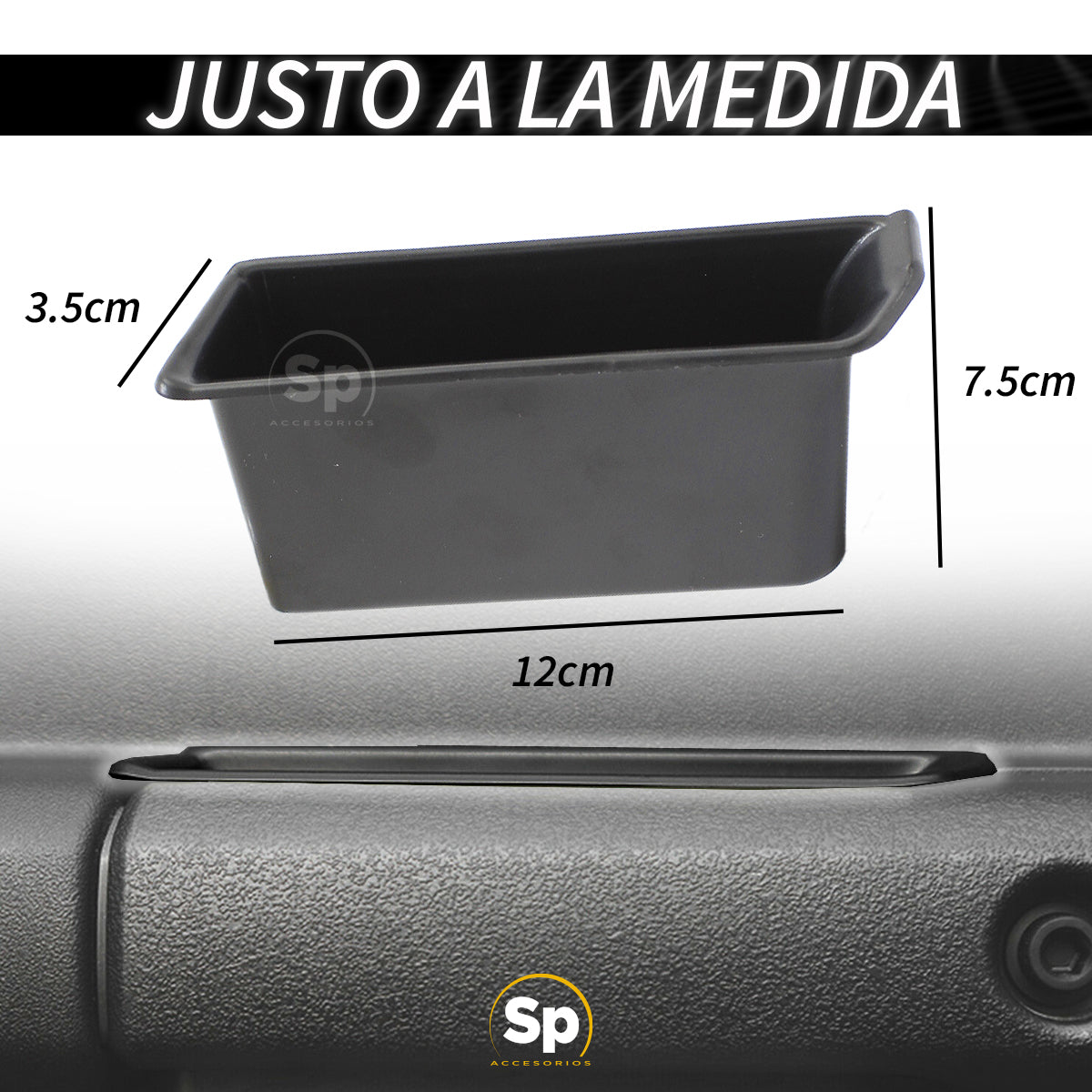 MOLDURAS DE PUERTA ALMACENAMIENTO SUZUKI JIMNY 2019-2024
