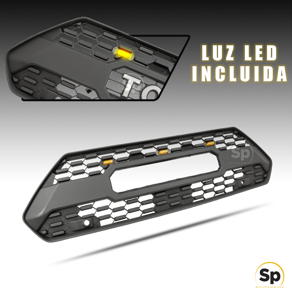 PARRILLA FRONTAL TRD PRO-STYLE PARA TOYOTA RAV4 2019 - 2020