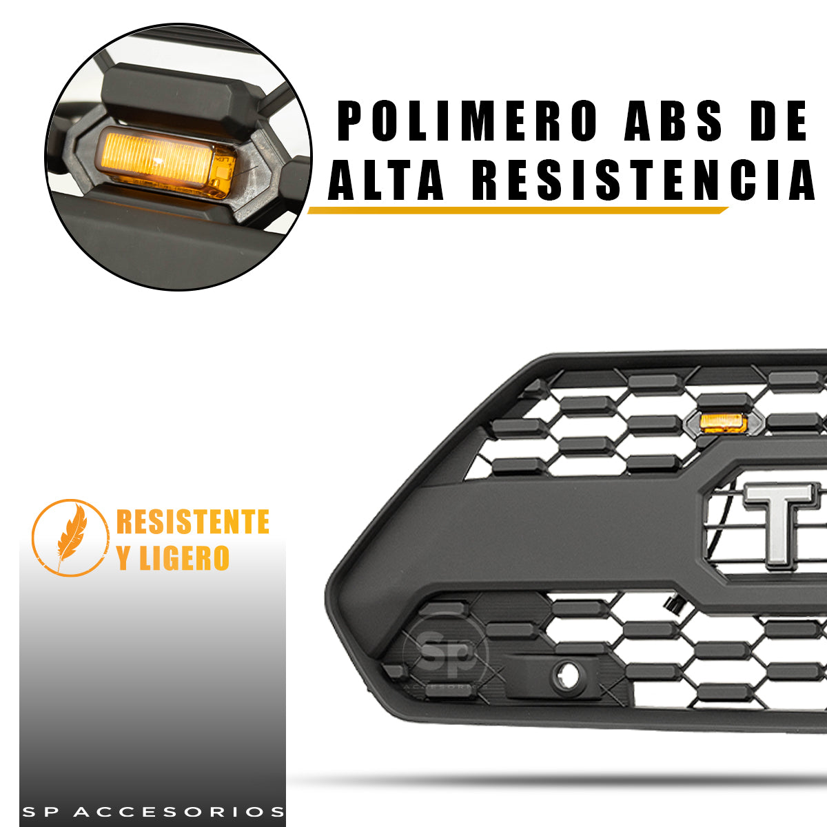 PARRILLA FRONTAL TRD PRO-STYLE PARA TOYOTA RAV4 2019 - 2020