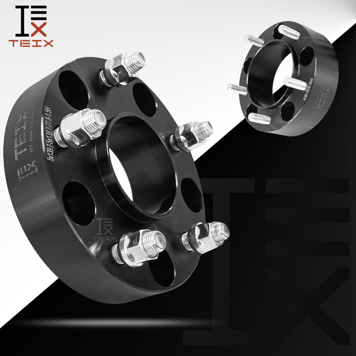 KIT ESPACIADORES 2" 5X139.7 LLANTA CB108 1/2"X20