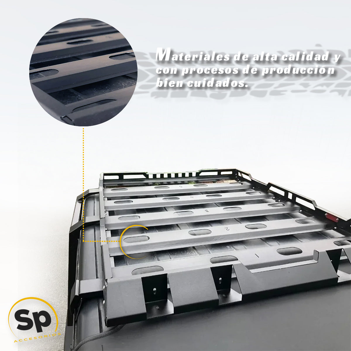 CANASTILLA PORTA EQUIPAJE SPYDER JEEP WRANGLER JL 2018 A 2024