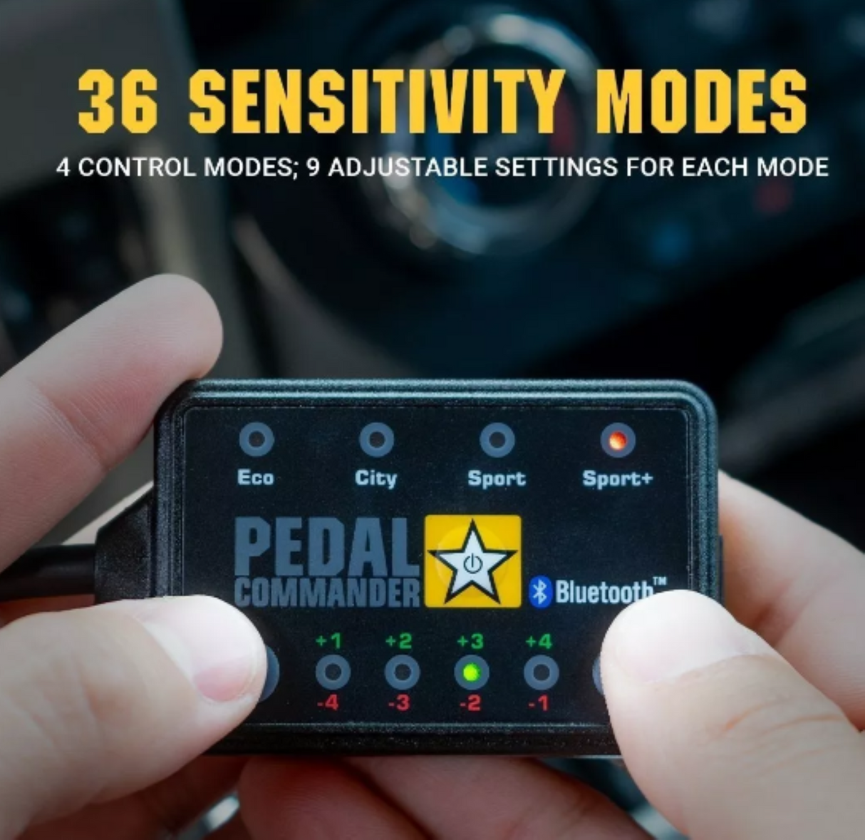 PEDAL COMMANDER DIFERENTES APLICACIÓNES