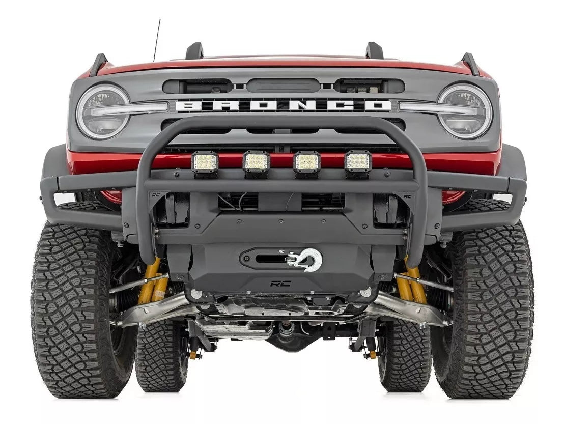 PLACA MONTAJE WINCH ROUGH COUNTRY FORD BRONCO 2021 A 2022