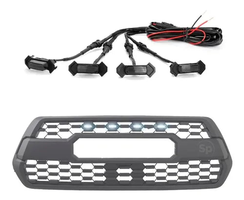 KIT 4 LUCES LED PARA PARRILLA TOYOTA TACOMA 2016 A 2020