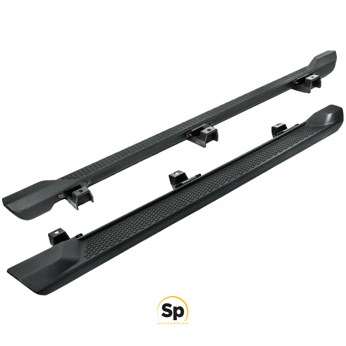 ESTRIBOS LATERALES TIPO ORIGINAL OEM PARA JEEP WRANGLER JL 2018 A 2024 2 PUERTAS