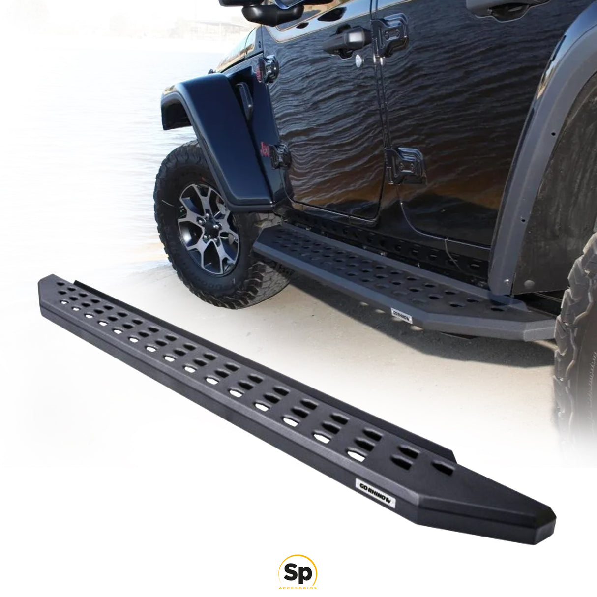 ESTRIBOS RB20 PARA TOYOTA TACOMA DOBLE CABINA 2007 - 2023