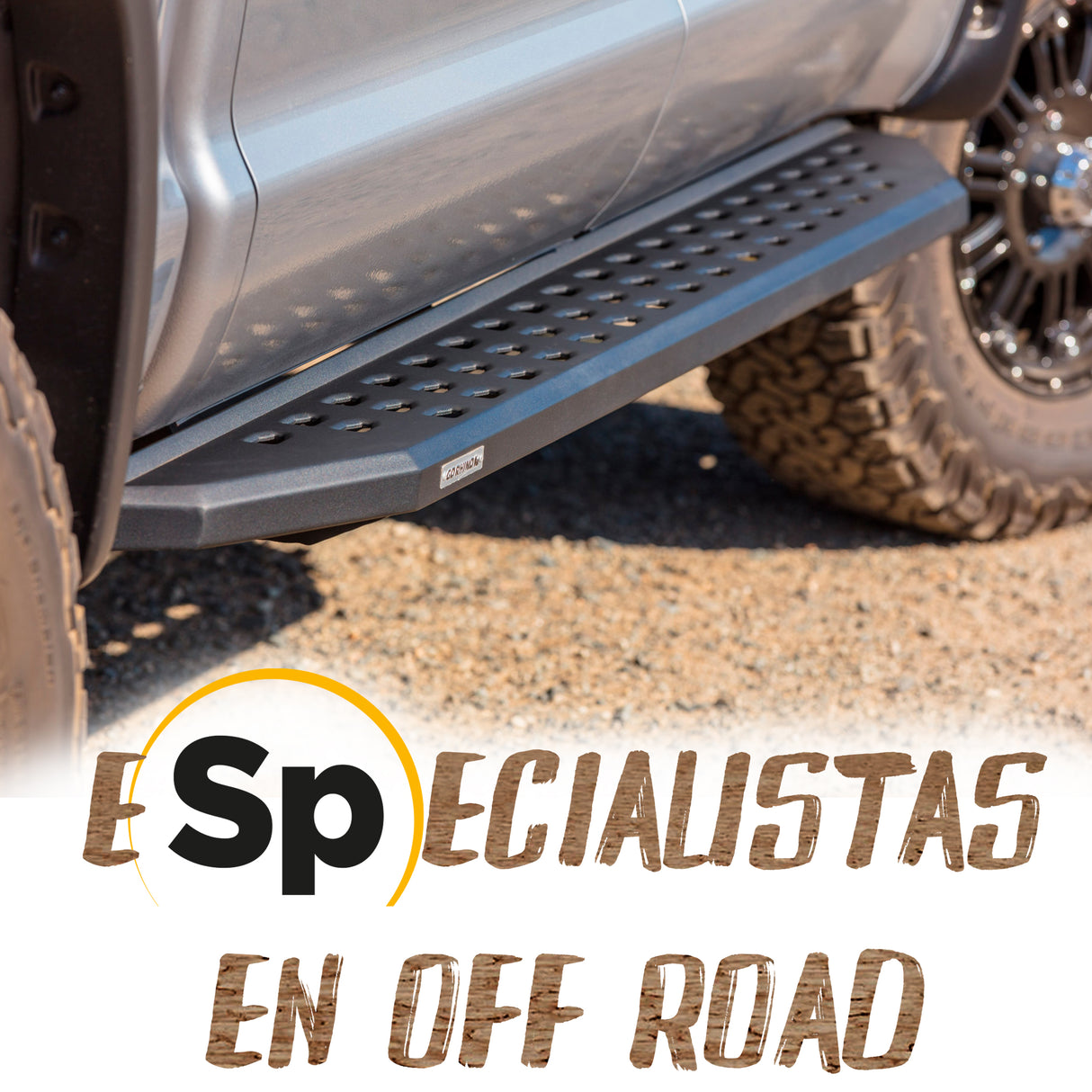 ESTRIBOS RB20 PARA TOYOTA TACOMA DOBLE CABINA 2007 - 2023