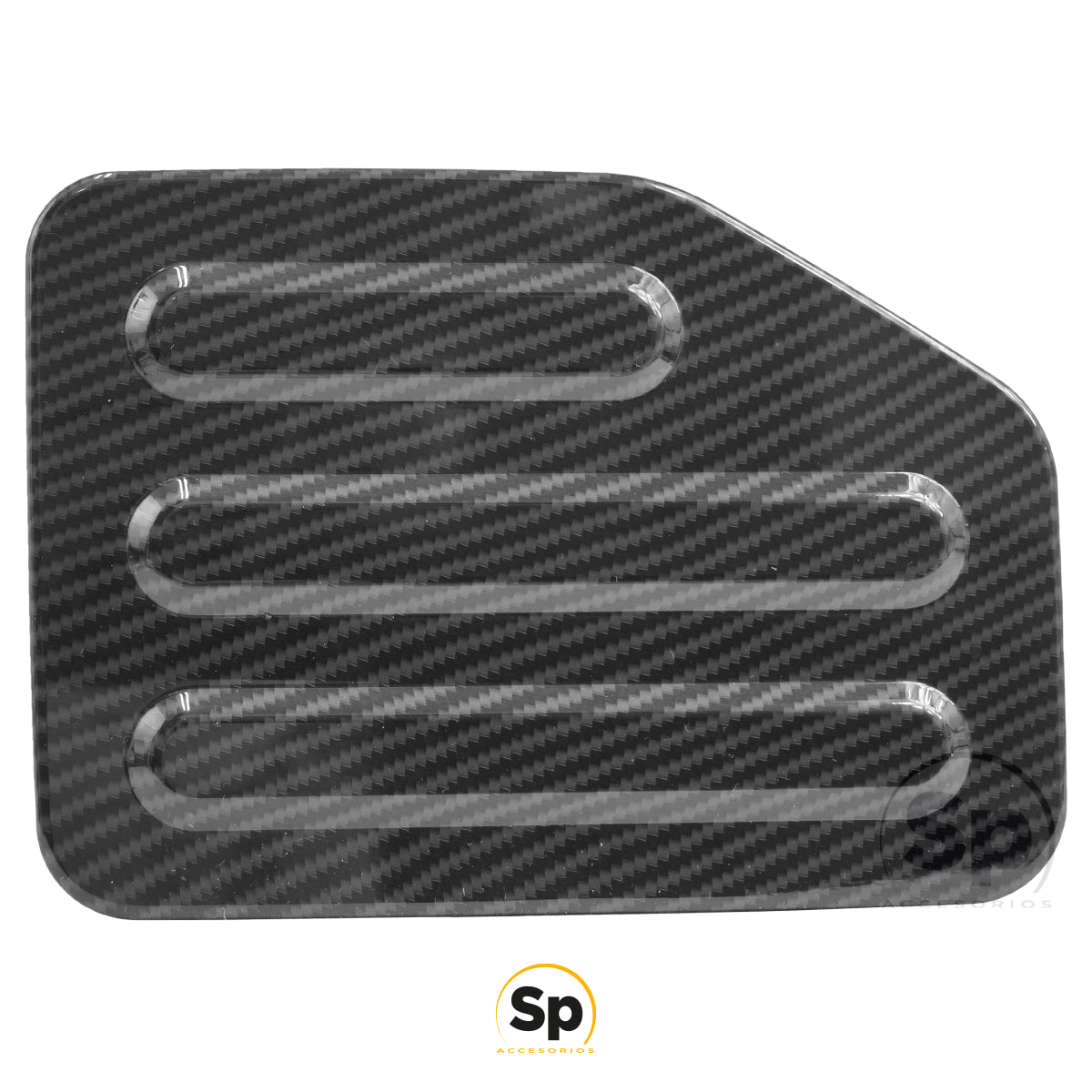 MOLDURA TAPA GASOLINA TIPO FIBRA CARBONO PARA SUZUKI JIMNY 2021 - 2024