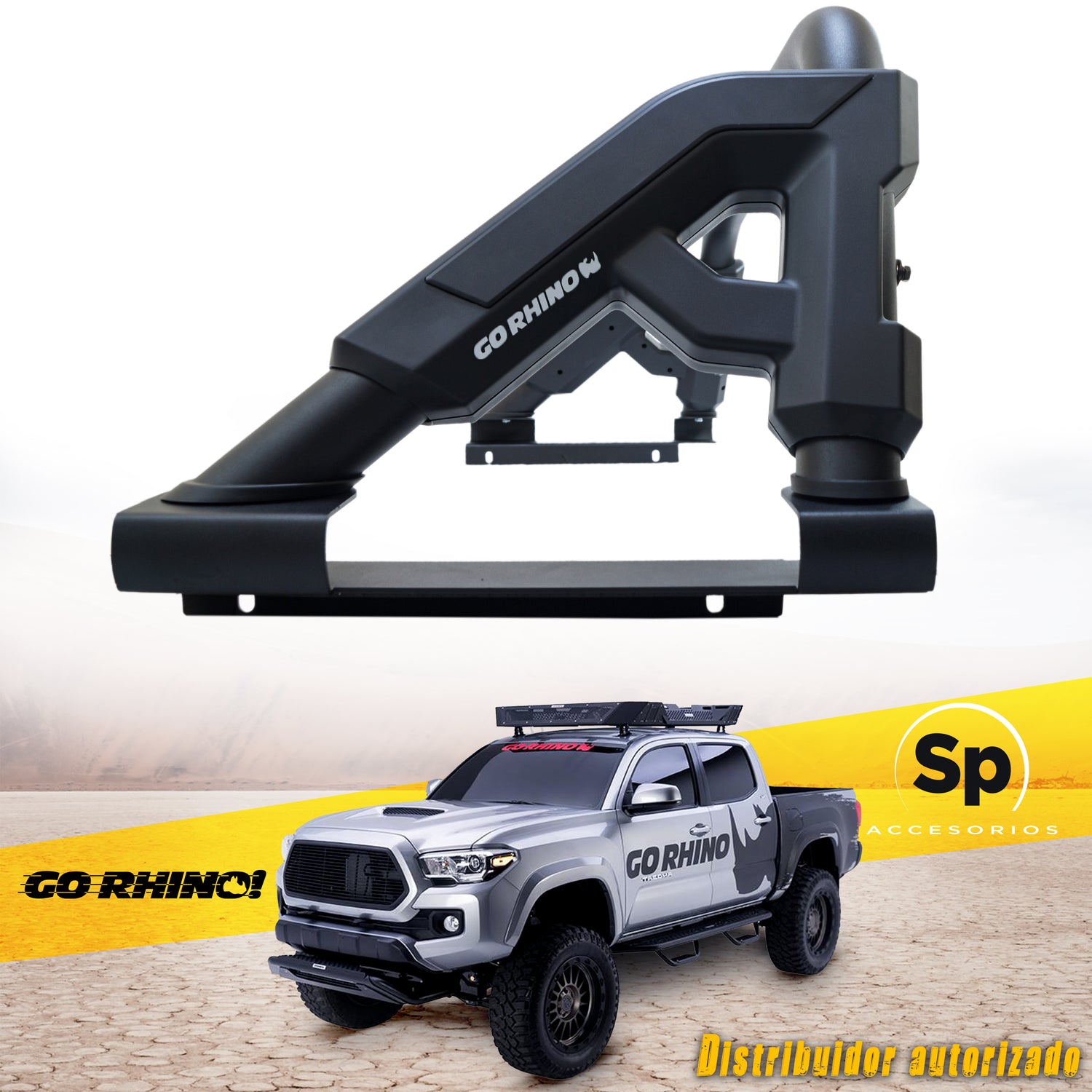 ROLL BAR GR NEGRO PARA TACOMA, COLORADO Y CANYON